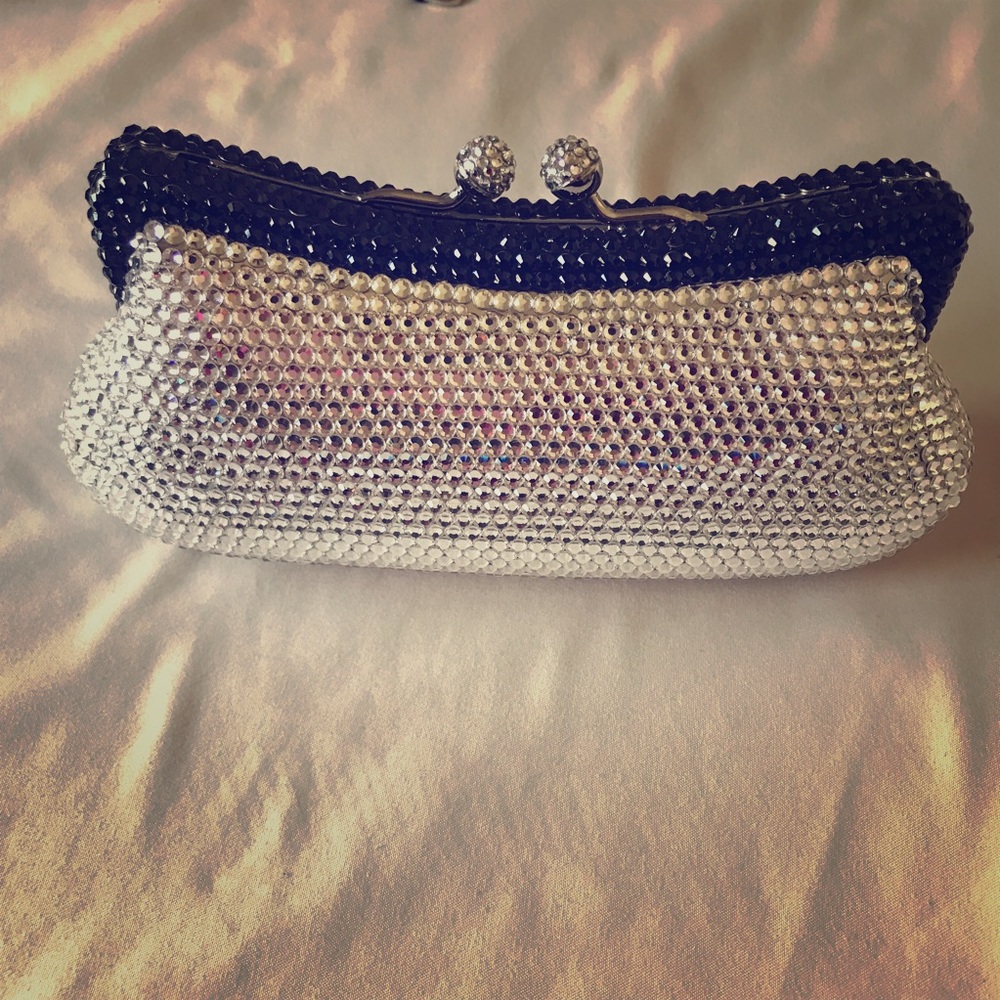 Rare New Couture New York Crystal Clutch
